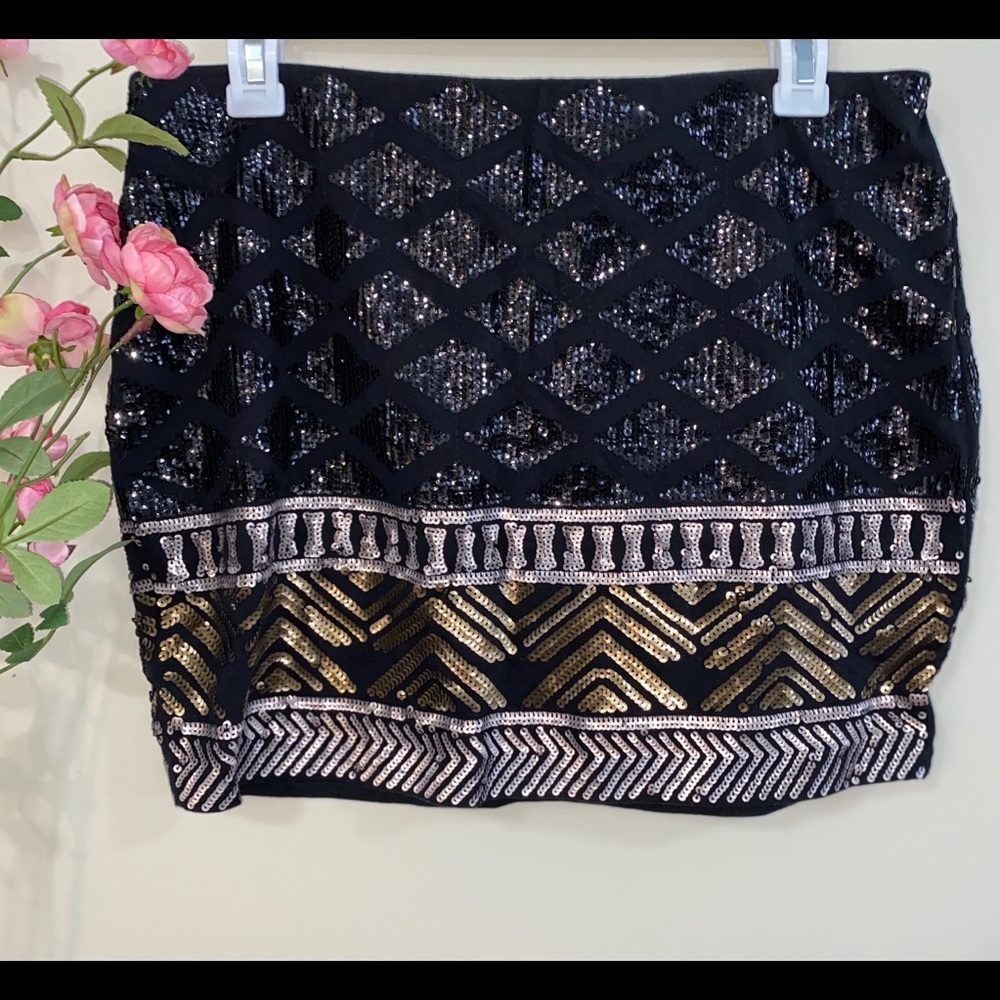 Sequin skirt, small